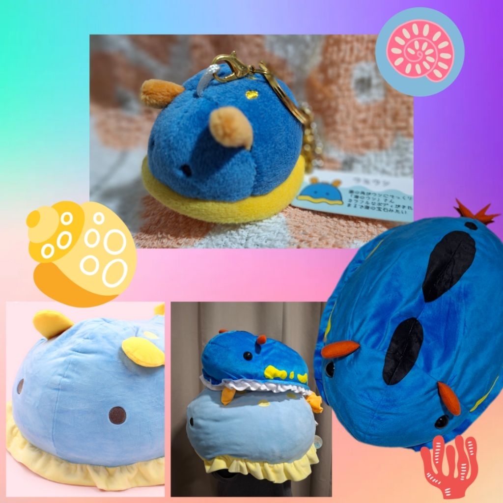 ตุ๊กตาทากทะเล ตุ๊กตาสัตว์ทะเล เนื้อมาช 🌴 Sea slug plush