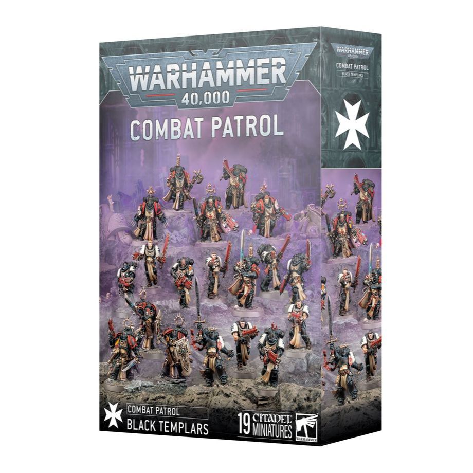 [พร้อมส่ง แยกขาย] Combat Patrol Black Templars Warhammer 40K Space Marine