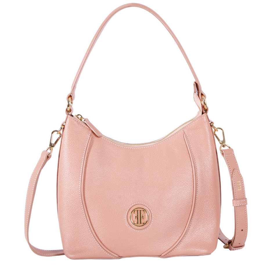 ELLE CIRCLE HANDBAG กระเป๋าสะพายหนังแท้ มี 2 สี  รุ่น EWH003225