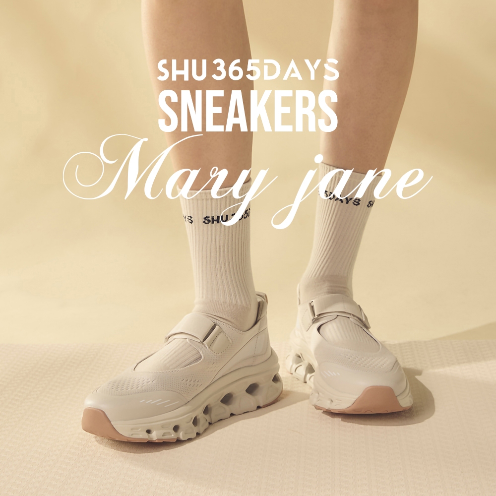 SHU 365DAYS SNEAKERS 2" MARY JANE รองเท้าผ้าใบ