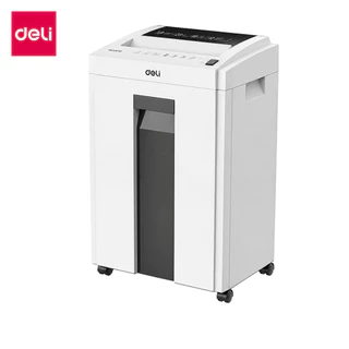 Deli เครื่องทำลายเอกสาร 23 ลิตร เครื่องย่อยกระดาษ Auto A4 ทำลายระดับ4 เสียงเงียบ70db Paper Shredder