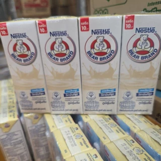 [1ลัง 48 กล่อง] BEAR BRAND UHT Plain Flavour นมตราหมี ยูเอชที รสจืด 165 มล.