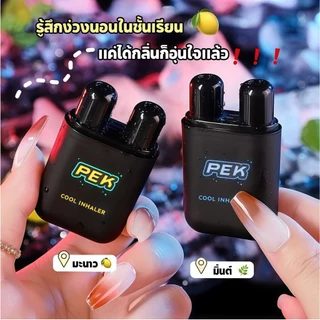 BOSLH ยาปรับอากาศใหม่กลิ่นเฟรชแอร์น้ำมันหอมปรับอากาศช่วยให้สดชื่นสดชื่นยา ที่มีประสิทธิภาพ 100 % มี 2 รู