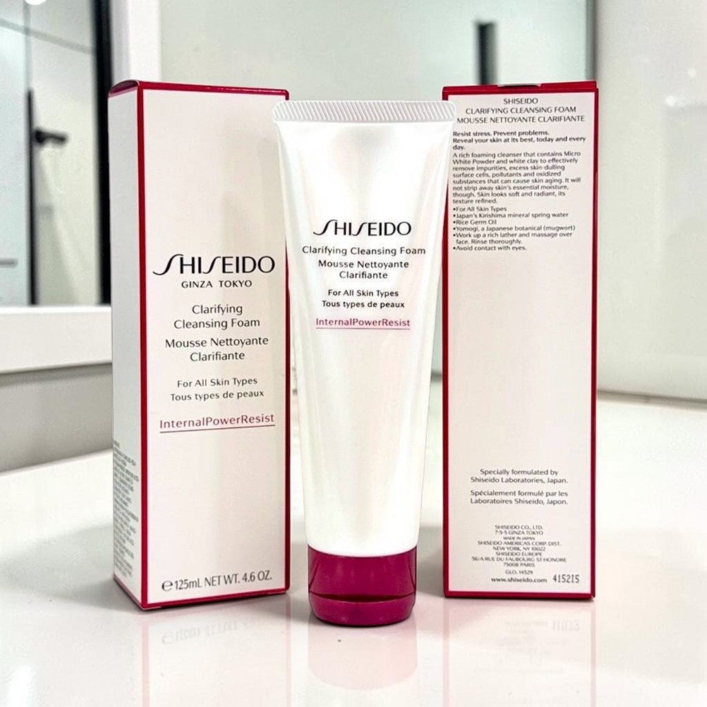 Shiseido Clarifying Cleansing Foam ขนาด 125 มล. ราคา 1500 บาท