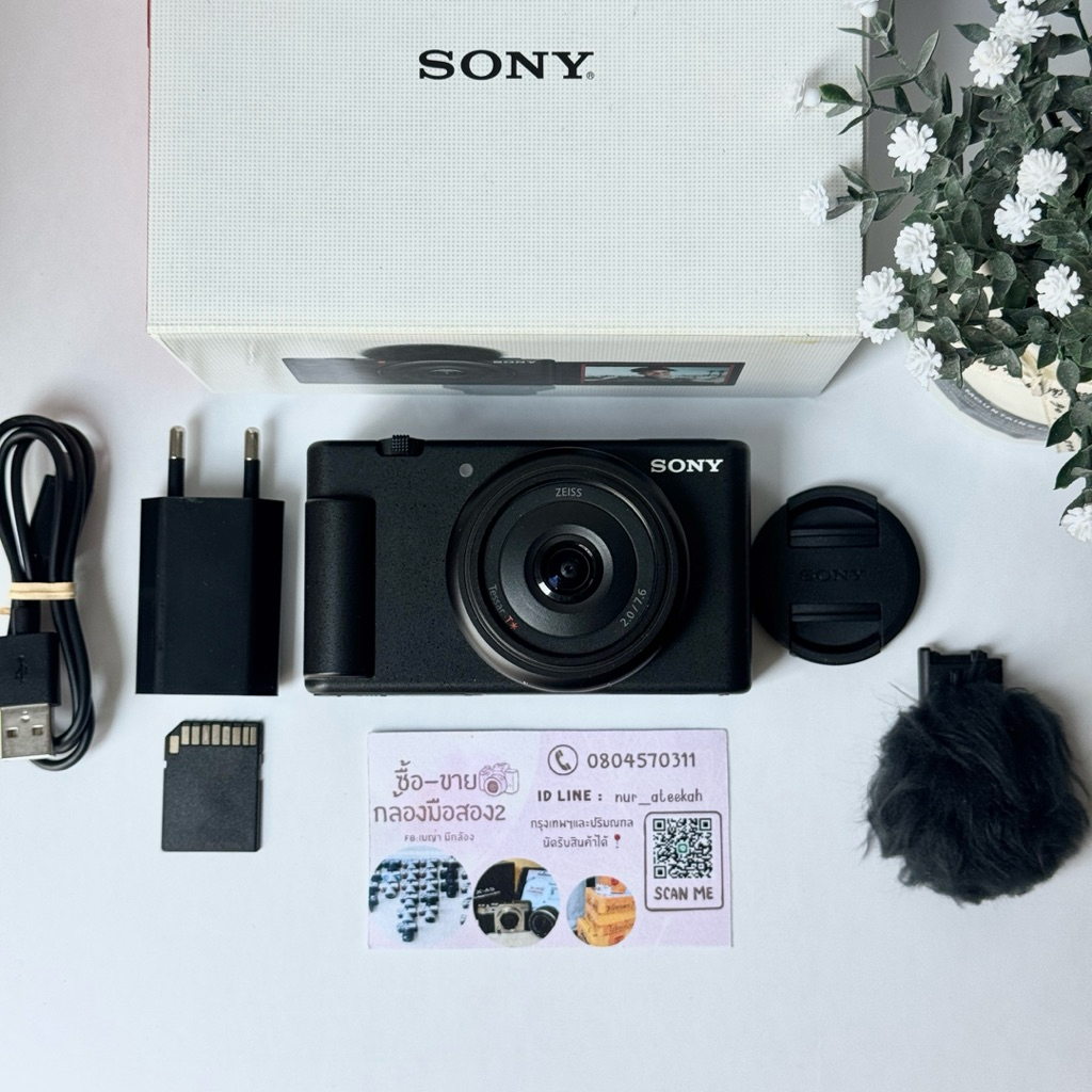 🔥กล้องถูก Sony ZV-1F อุปกรณ์ครบกล่อง ใช้งานปกติ🔥
