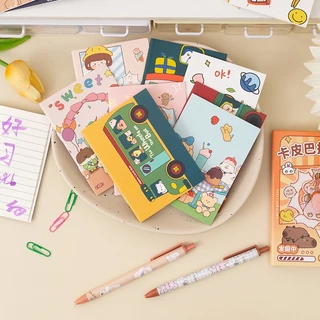 สมุดโน๊ตจิ๋ว Mini Notebook สุ่มลาย มีเส้น สมุดพกพา สมุดจดบันทึก ลายน่ารัก สมุดโน้ตขนาดเล็ก