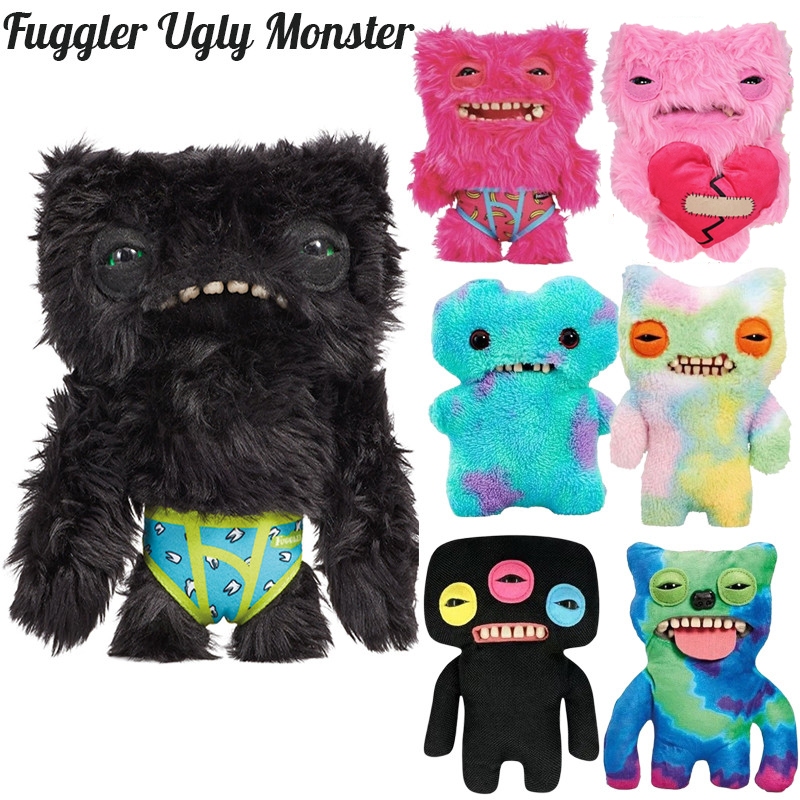 พร้อมจัดส่ง ตุ๊กตา Fuggler Ugly Monster ขนาด 23cm ฟันน่ารักมอนสเตอร์ตลกน่าเกลียด ตุ๊กตาผายลม ของเล่นเด็ก
