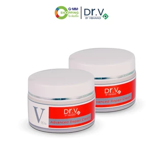 Dr.V BY VIBHAVADI ด็อกเตอร์ วี บาย วิภาวดี แอดวานซ์ รีแพร์ ครีม ขนาด 30 กรัม (เซต 5 กรปุก) #202407