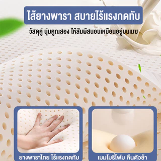 Melloa ที่นอนยางพารา 6ฟุต 5ฟุต 3.5ฟุต 3ฟุต แก้ปวดหลัง รองรับสรีระ ลดแรงสั่นสะเทือน นอนนุ่มสบาย