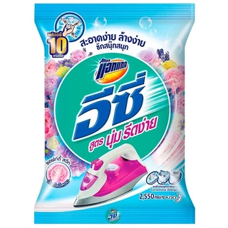 [สุดคุ้ม]Attack Easy แอทแทค อีซี่ ผงซักฟอก สูตรมาตรฐาน2300-2500 กรัม (2.3-2.5 Kg.) ถุงใหญ่ หอมนาน สำหรับซักมือและเครื่อง