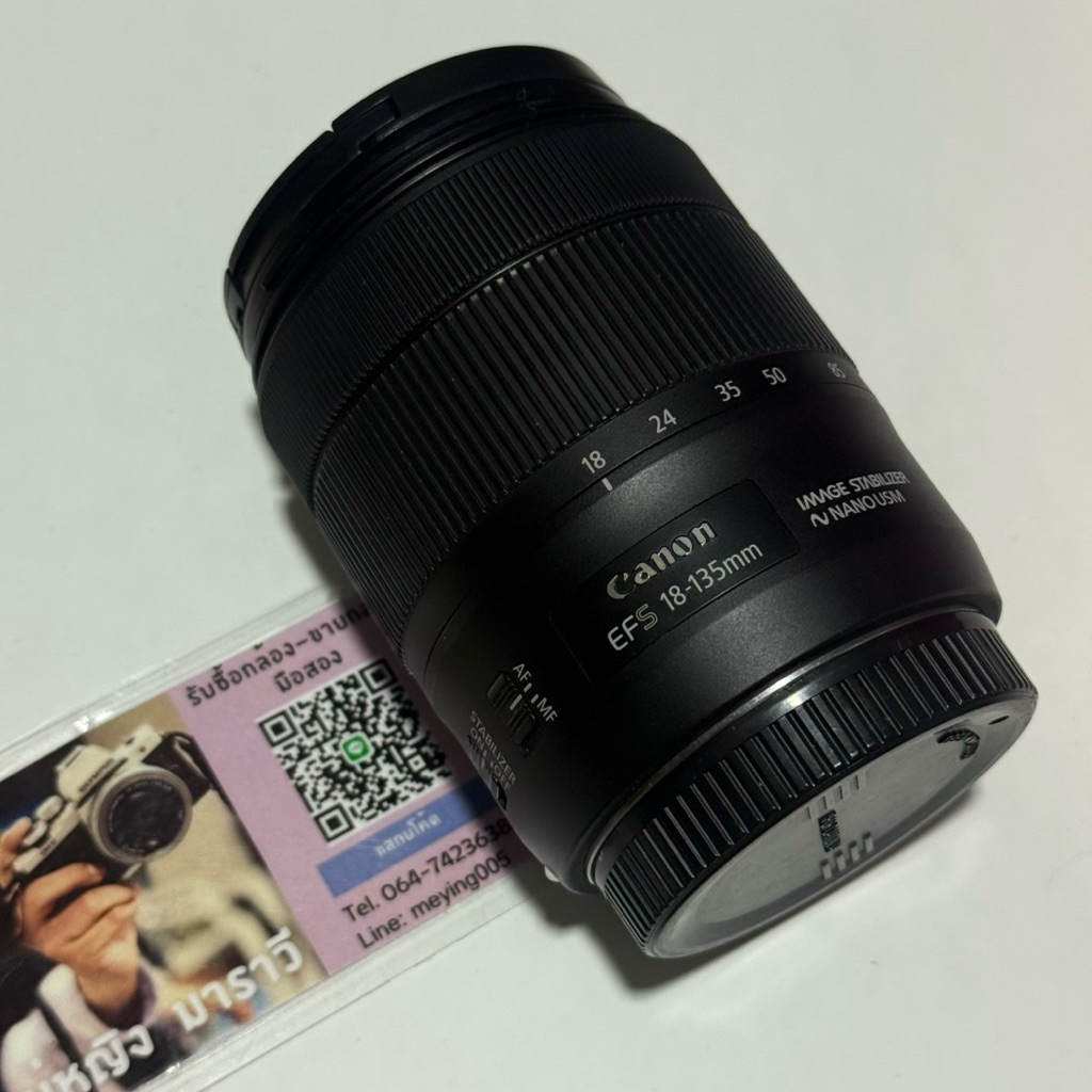 เลนส์ canon 18-135 is USM