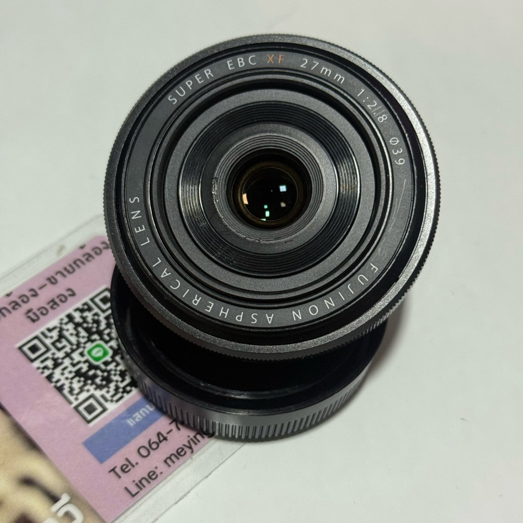 lens Fuji 27 f2.8 ใช้งานปกติ