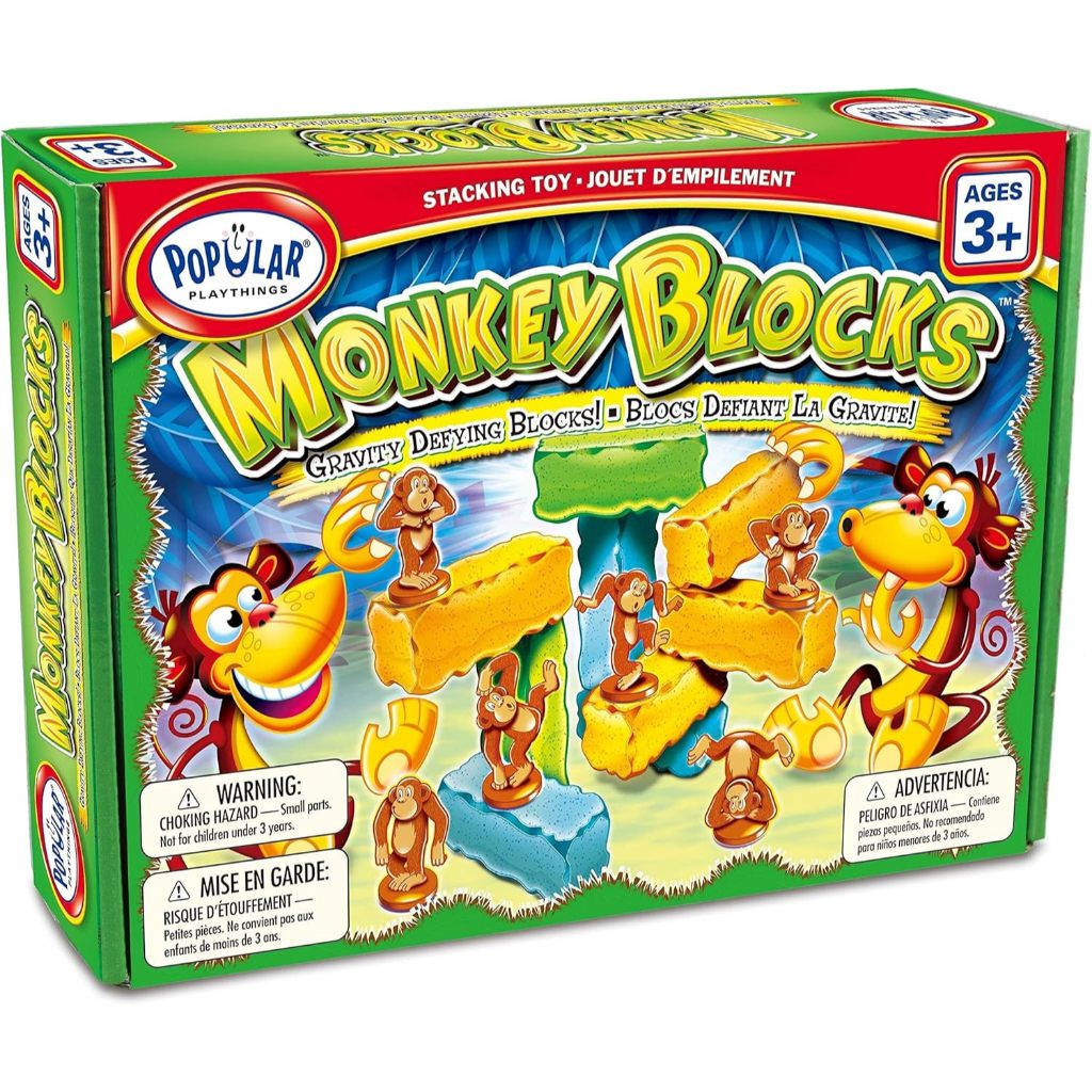 Monkey Blocks by Popular Playthings [BoardGame]