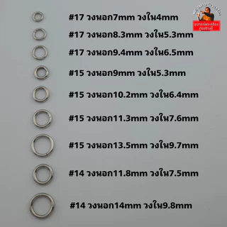 (ราคาต่อชิ้น)ห่วงพุก งานเลื่อยมือ สีทองเลเซอร์แท้ 100% ห่วงห้อยพระ เนื้อสแตนเลสคุณภาพดี ห่วงแน่นหนา ไม่ลอกไม่ดำ