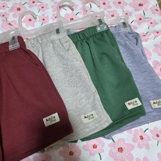 กางเกงขาสั้นเด็กใส่ได้ทั้งผู้หญิงผู้ชาย ผ้าเกล็ดปลา นิ่มใสสบายระบายอากาศได้ดี
