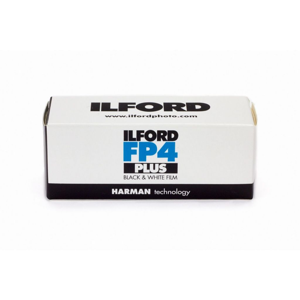 ฟิล์มขาวดำ Ilford FP4 Plus 125 120 Black and White Film Medium Format ฟิล์ม ขาวดำ B&W