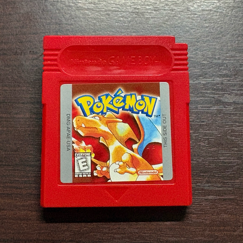 ตลับแท้ Pokemon Red (US) GB