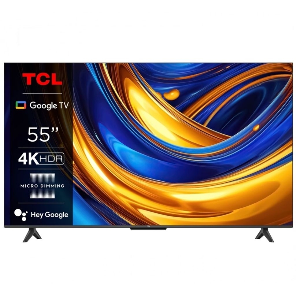 TCL สมาร์ททีวี 4K UHD TV Google TV ขนาดจอ 55 นิ้ว รุ่น 55P655