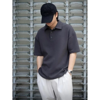 MUU POLO SHIRT เสื้อโปโลโอเวอร์ไซส์ เรียบหรู เนื้อผ้าใส่สบาย