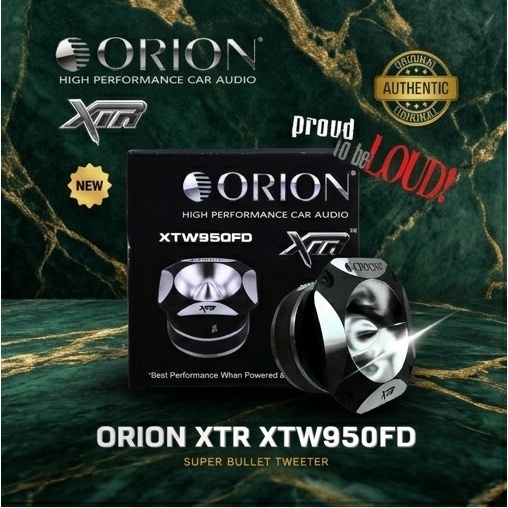 แหลมจัดจ้าน ดุดันทุกจังหวะ ORION XTR XTW950FD แหลม 4.5 นิ้ว เปิดดังยังชัด สายโหดต้องโดน เสียงแหลมชัด