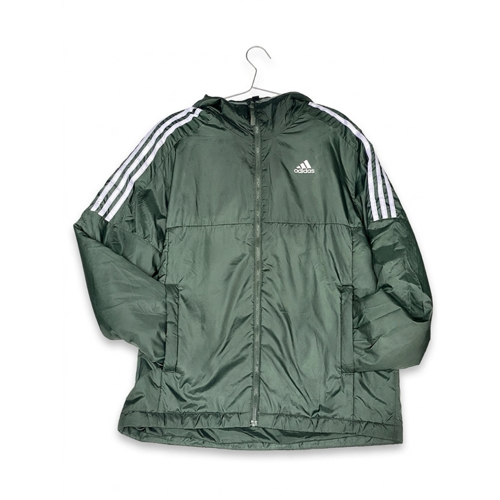แจ็คเก็ต Adidas Men's Essentials Insulated Hooded Jacket Midweight มือสองแท้