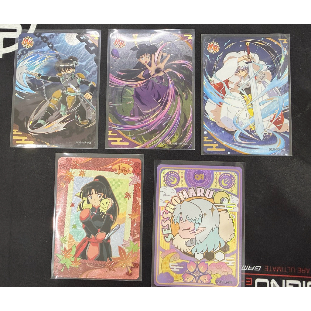 งานลิขสิทธิ์ อินุยาฉะ Inuyasha card collection Kayou การ์ดอนิเมะ
