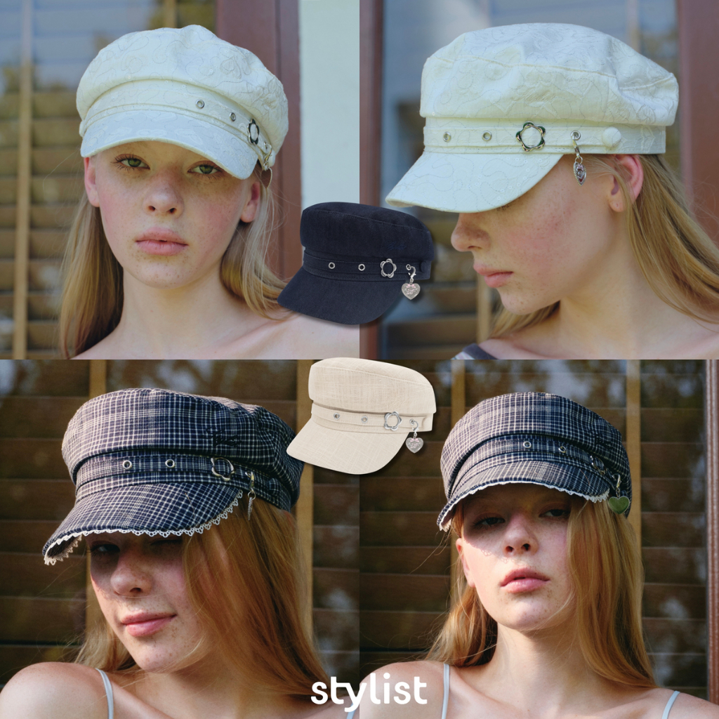 STYLIST x Brinkkty -Hats-Vivi-002--- หมวกทรงฟิดเลอร์ แคปส์