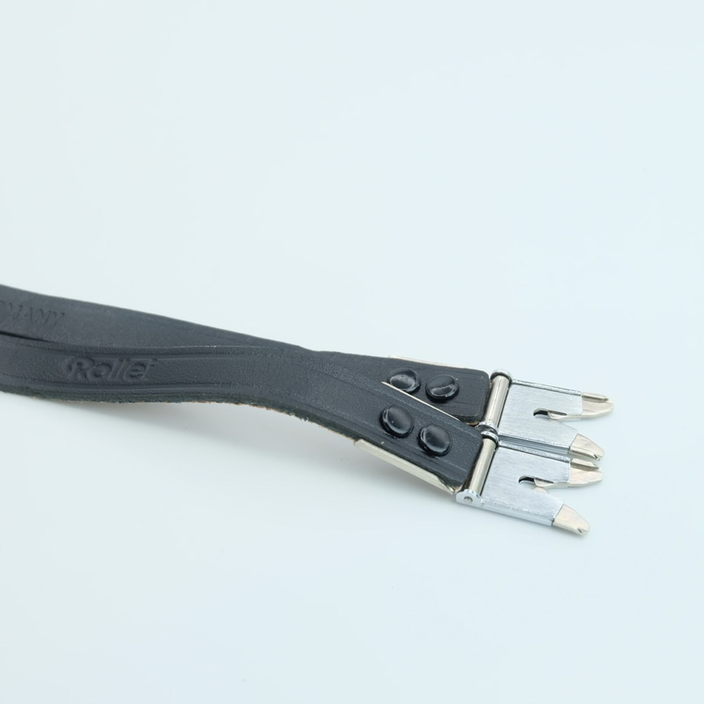 Rolleiflax Leather Neck Strap With Clips for 3.5E 3.5F 2.8E 2.8F FX4 TLR Camera