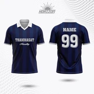 เสื้อม.ธรรมศาสตร์ ใส่ ชื่อ เบอร์ ชื่อคณะ ฟรี! Thammasat University Custom Shirt V.2 ผลิตใหม่ แชทมาเพื่อแจ้งข้อมูล