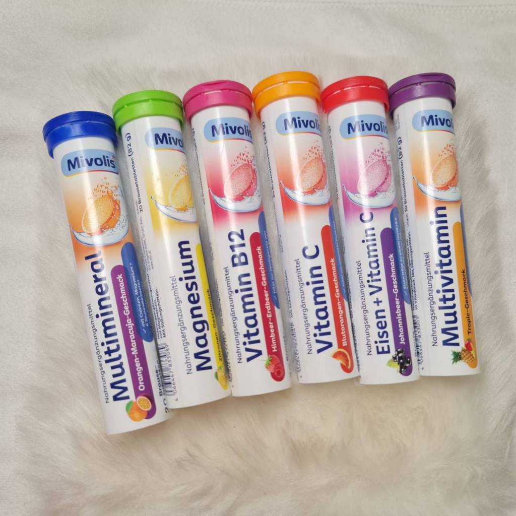 วิตามินเม็ดฟู่ Mivolis พร้อมส่งของแท้ 100%