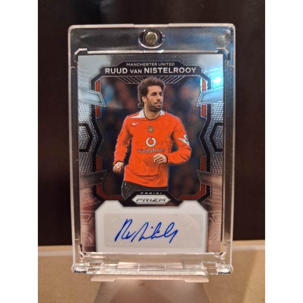 2023-2024 Panini Prizm Premier League Autograph : Ruud Van Nistelrooy / Manchester United