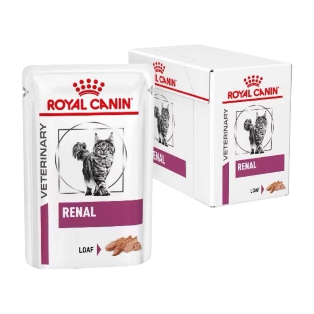 Royal Canin Renal Loaf Pouch 85 กรัม อาหารเปียกสำหรับแมว โรคไต