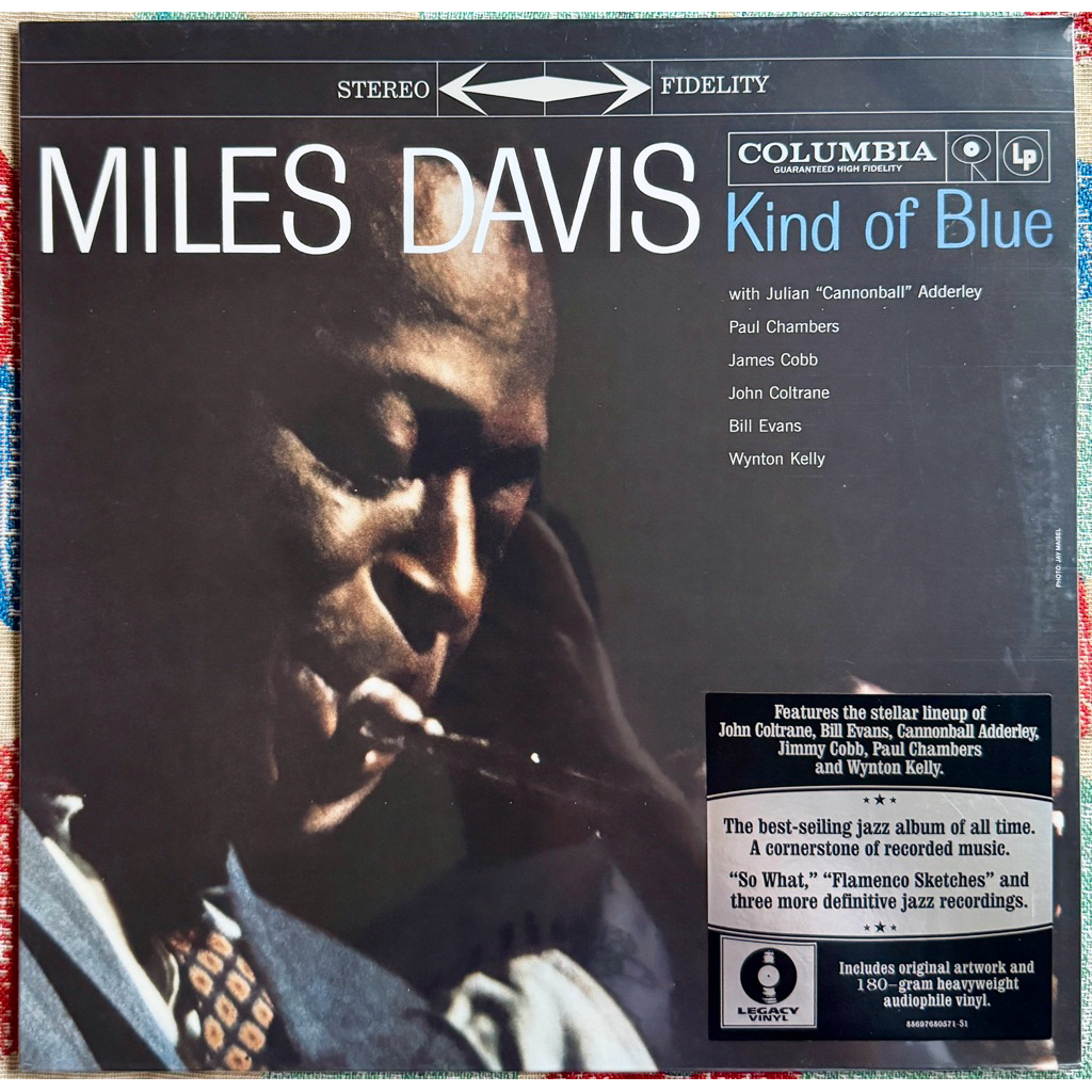Miles Davis《Kind of Blue》พร้อมส่ง1LP Black@New แผ่นเสียงไวนิลใหม่เอี่ยม