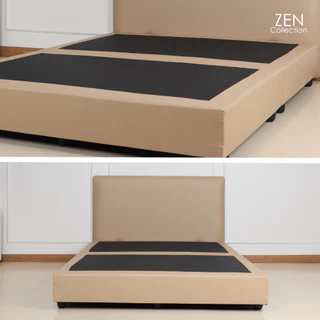 ZEN Collection เตียงนอน ฐานเตียง+หัวเตียง 6ฟุต 5ฟุต 3.5ฟุต (ไม่รวมที่นอน) NEW YORK Bedding Frame รับประกัน 2 ปี