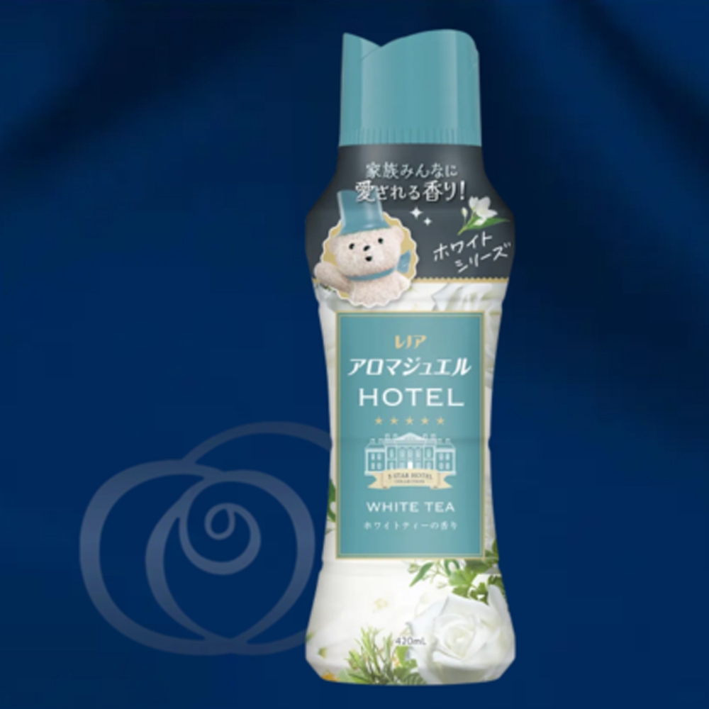 [Japan P&G] Lenor Aroma Jewel HOTEL White Tea Laundry Scent Beads 420ml - 5 Star Hotel Fragrance Mad