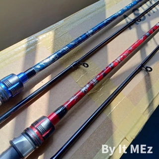 [ ของแท้ ] คันตีเหยื่อปลอม Ashino Challenger 2 ท่อน 6.6/7 ฟุต ของแท้ คันสปิน/คันเบท Line 8-17lb ด้ามยาง งานช่อน