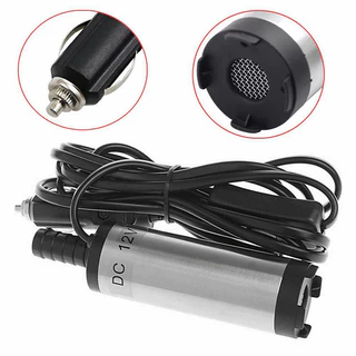 🚚 ส่งจากกรุงเทพ 🚚 ปั้มน้ํา 12v dcปั๊มจุ่มไฟฟ้า 12V DC แบบพกพาสำหรับสูบน้ำมันดีเซลปั๊มถ่ายเทน้ำ ปั้มน้ำมันไฟฟ้า ปั้มน้ำ