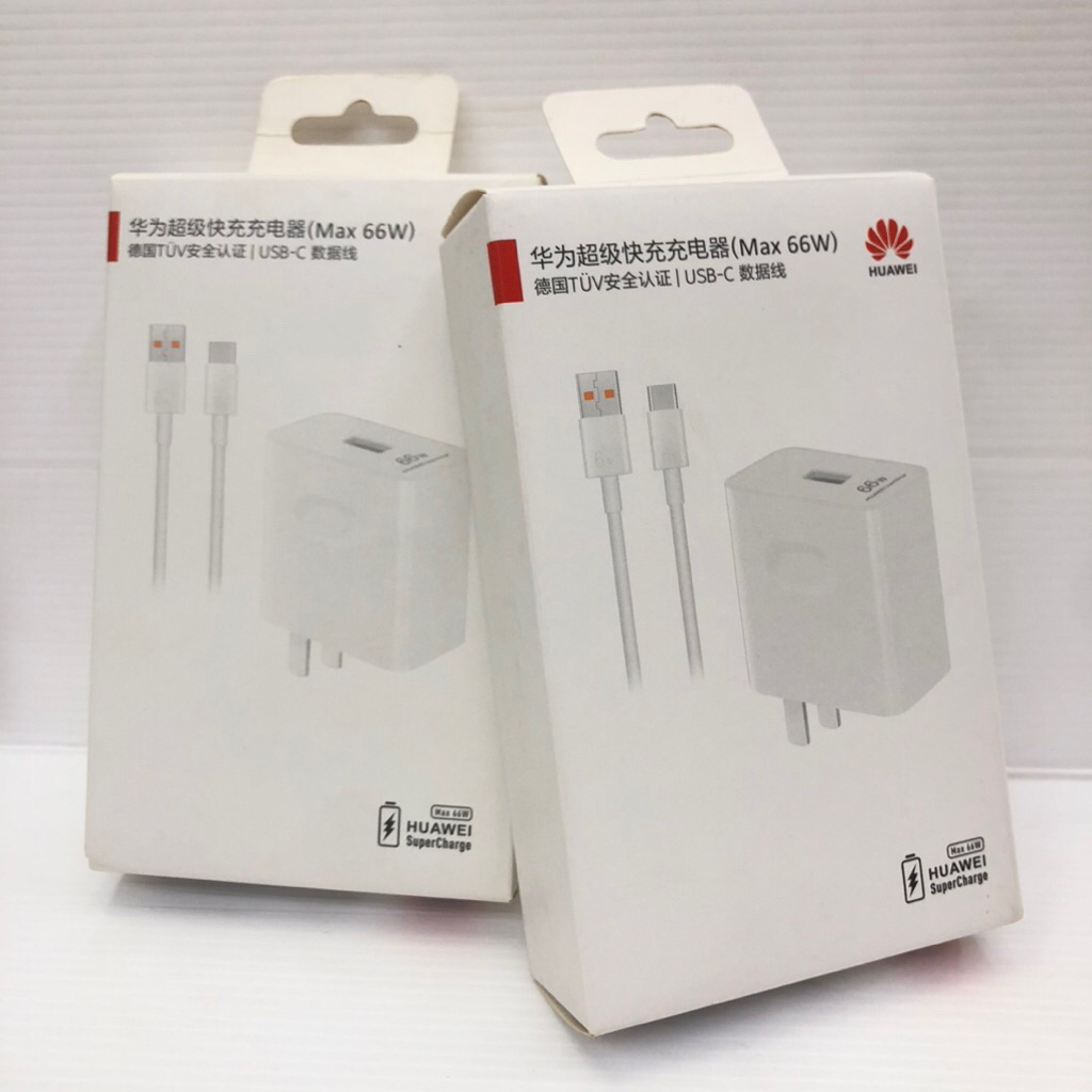 ชุดชาร์จ Huawei 66 W ชาร์จเร็ว