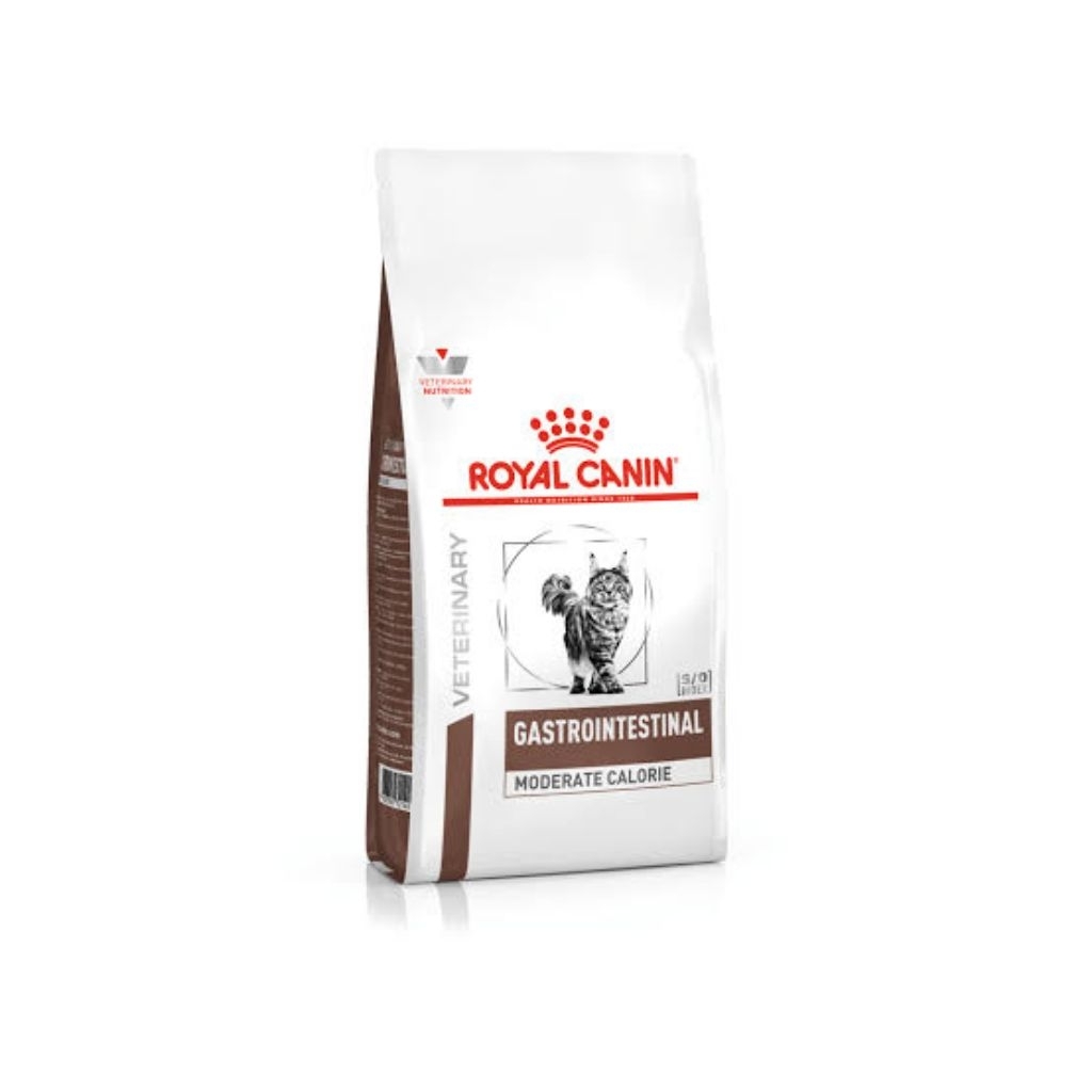 Royal canin Gastrointestinal Moderate Calories อาหารแมว รักษาโรคทางเดินอาหาร จำกัดพลังงาน Gi moderate