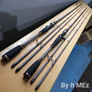[ ของแท้ ] คันตีเหยื่อปลอม Ashino Tostone คันสปิ๋วกราไฟท์ ฟรี 2 ปลาย M+MH 7-8 ฟุต คันสปิน คันเบส ตกปลาเกล็ด