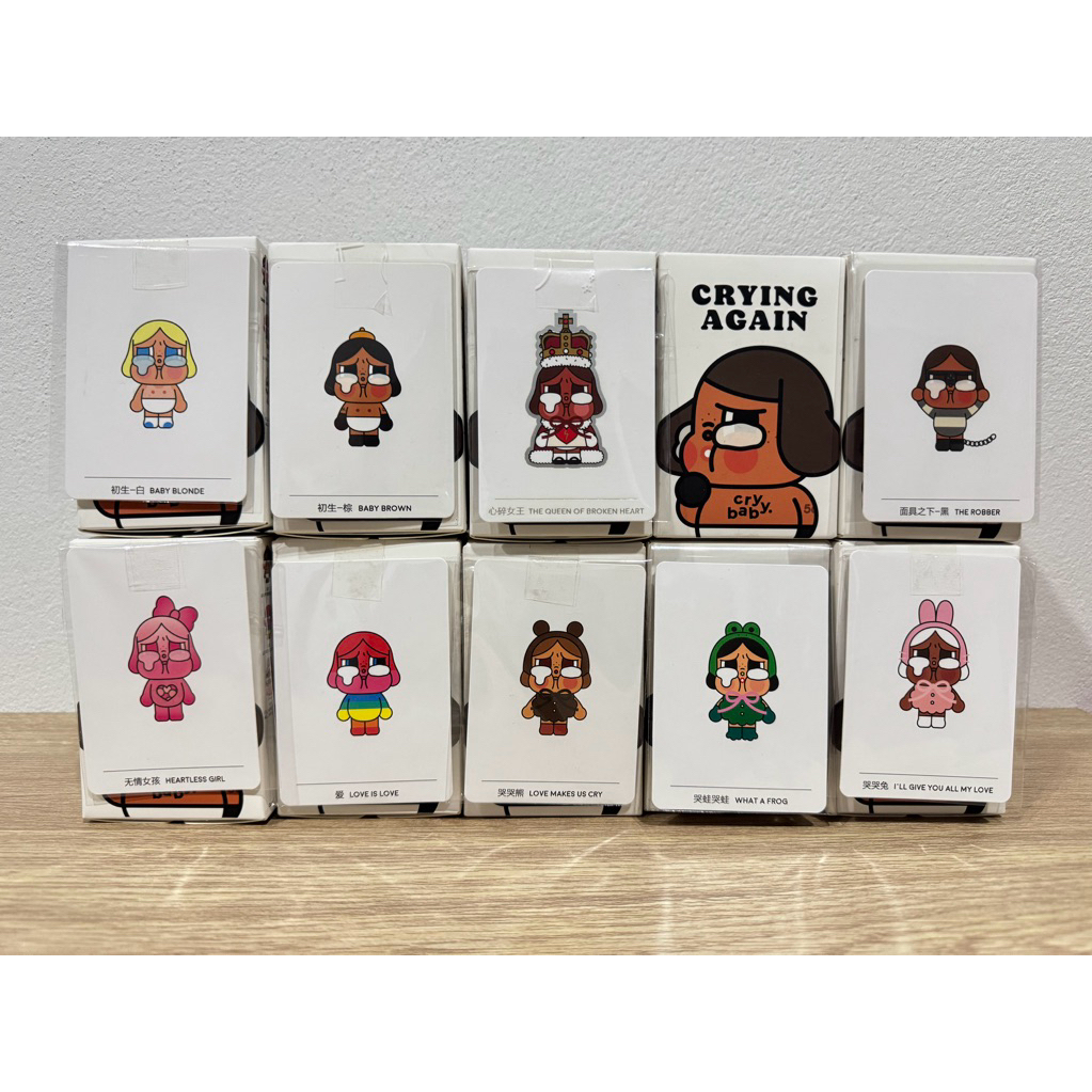 CRYBABY Crying Again Series Figures (เช็คการ์ด พร้อมส่ง)