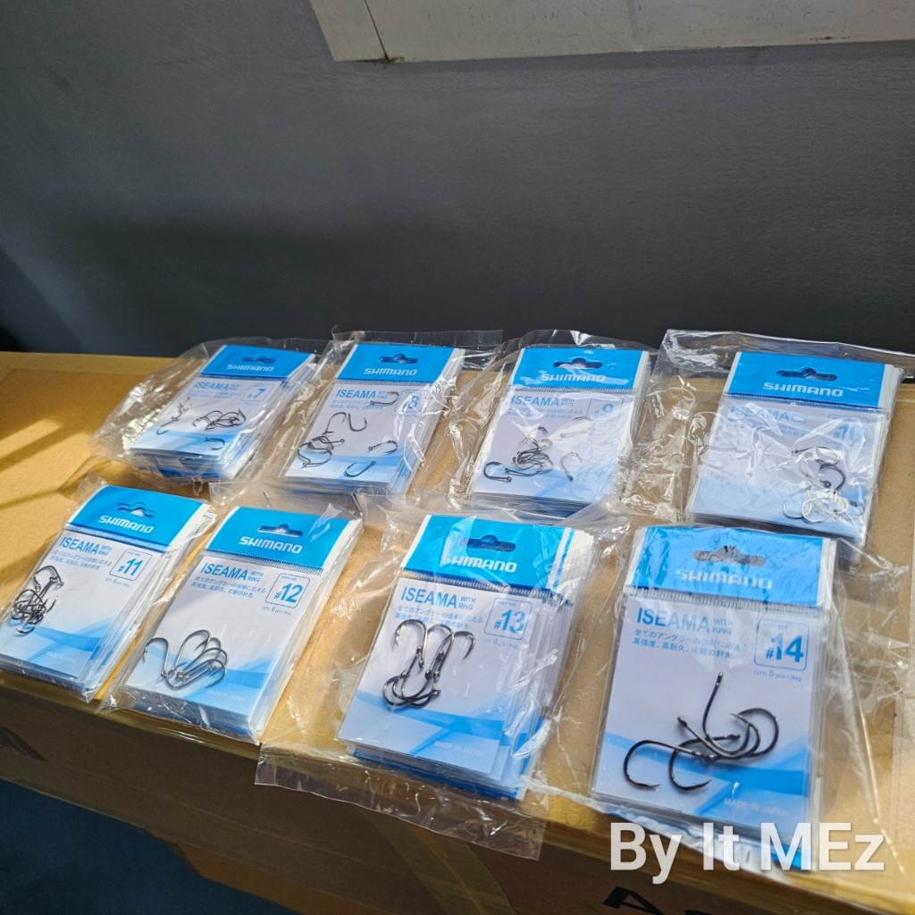 [ ของแท้ ]  ตัวเบ็ด CHINU WITH RING แบบตูดแบน แบรนด์ SHIMANO ของแท้ ผลิตประเทศญี่ปุ่น Hook ราคา ถูกที่สุด ดีลบีเคเค แกลเลอรีภาพที่ 2