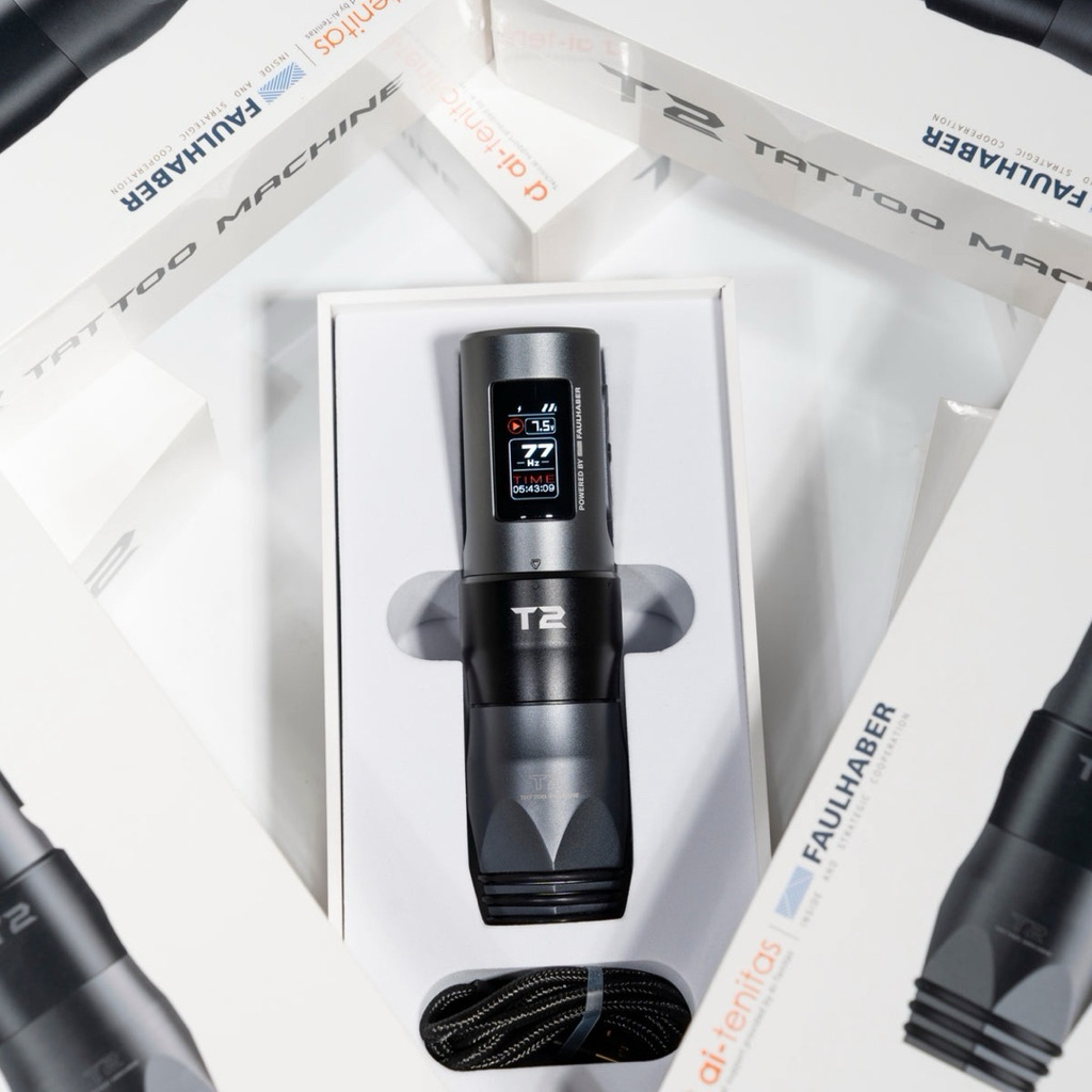 เครื่องสักไร้สาย T2 One Wireless Tattoo Pen ของแท้!! มือ1