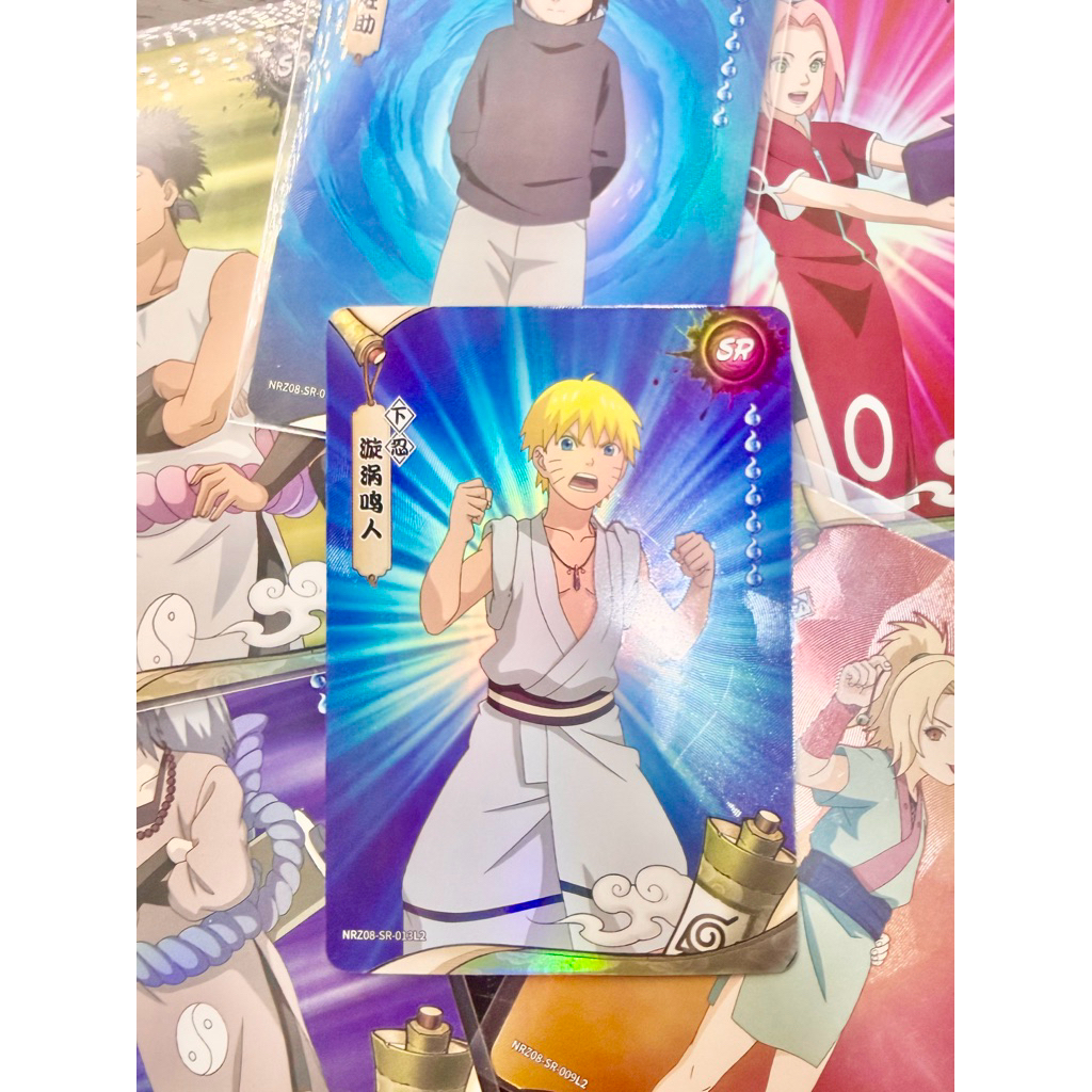 Naruto NRZ08 - SR cards