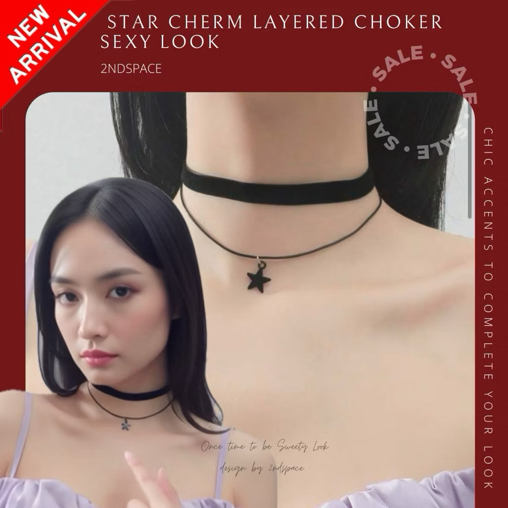 🔥SALE‼️โชคเกอร์กำมะหยี่สีดำหลายแบบ🖤แนววินเทจGothicChoker‼️พร้อมส่ง