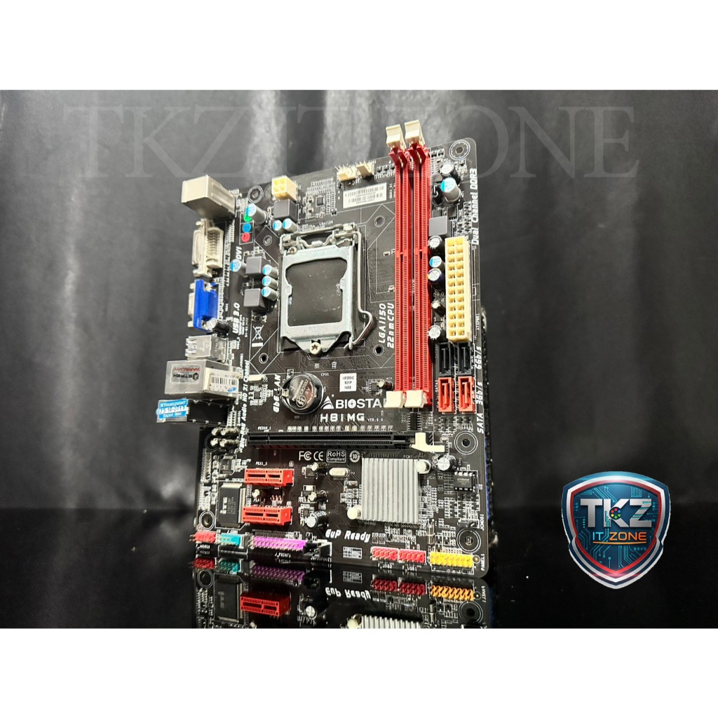 เมนบอร์ด(mainboard) BIOSTAR H81MG (socket 1150)