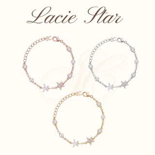 Socrush.bkk | LACIE STAR bracelet | SB-105 | สร้อยข้อมือ ดาว มุก