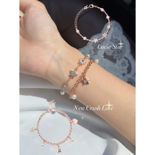 Socrush.bkk | LACIE STAR bracelet | SB-105 | สร้อยข้อมือ ดาว มุก