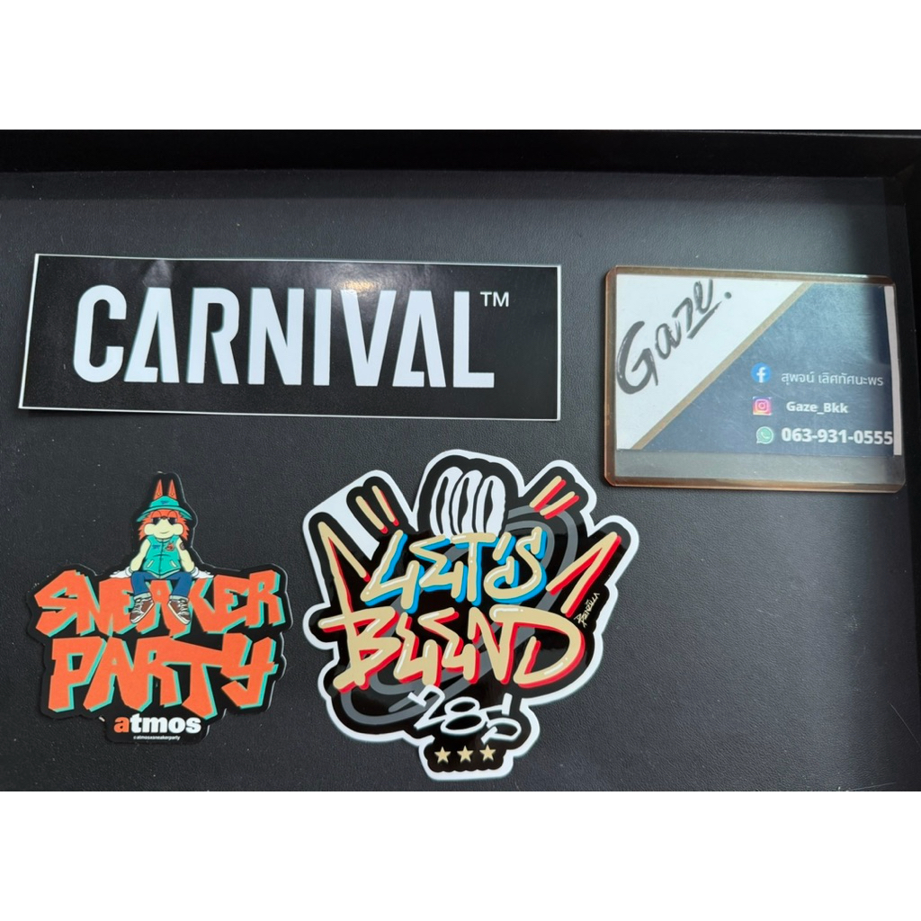 Sticker แบรนด์แท้(ของแท้ลิขสิทธิ์จากศิลปิน)