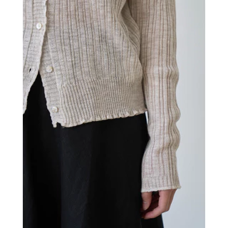 Ruffle cardigan - คาร์ดิแกนบาง เสื้อแขนยาวใส่คลุม